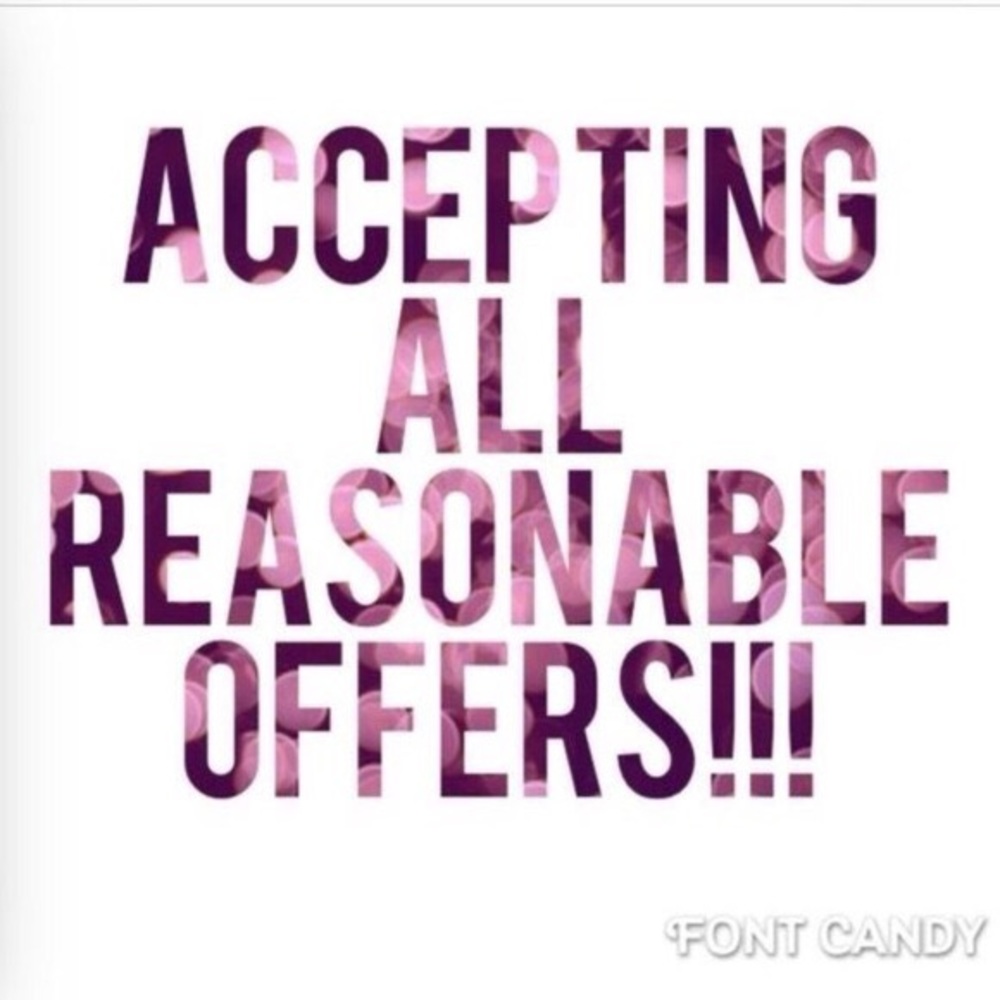 ACCEPTING ALL REASONABLE OFFERS!!!!